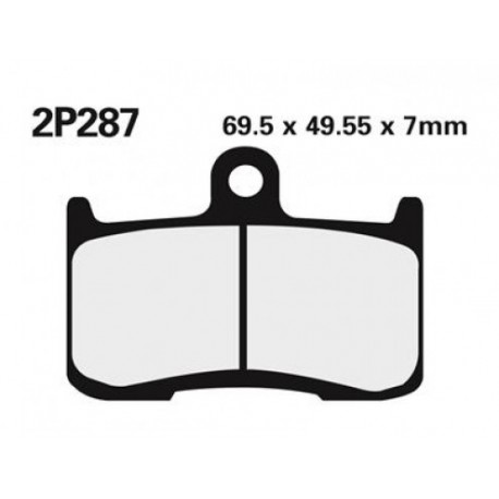 DISK PLOČICE NISSIN 2P287ST