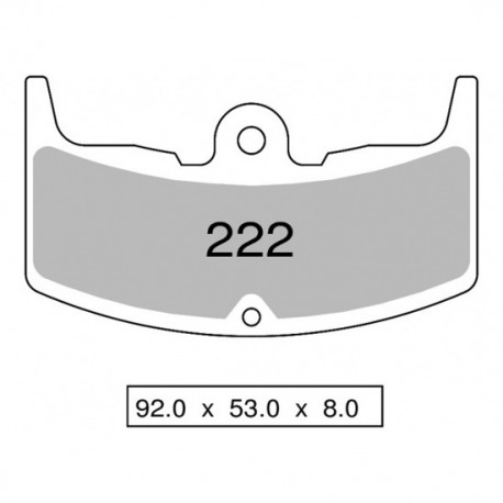 NISSIN DISK PLOČICA 2P222SS