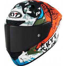 KYT NZ RACE BLAZING MATT RED