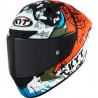 KYT NZ RACE BLAZING MATT RED